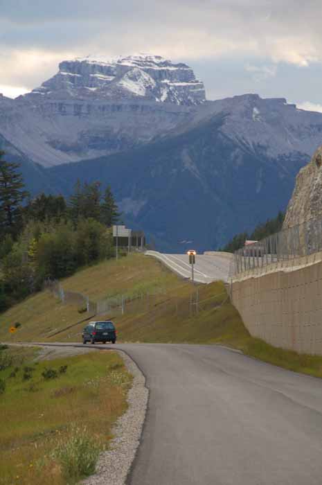Highway 1A outside Banff